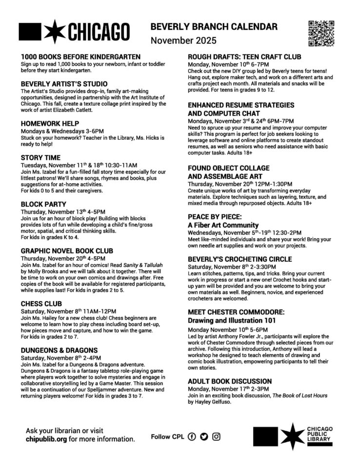 Chicago Event Calendar November 2025 Chicago Event Calendar November 2025