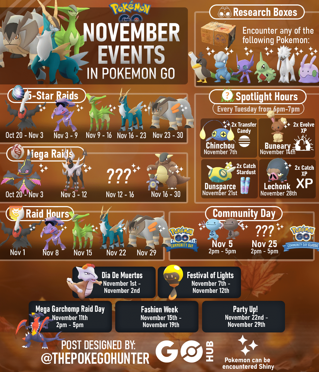 2024 Raid Bosses November 2018 Raid Boss Time Raid Bosses November throughout November 2025 Calendar Pokemon Go