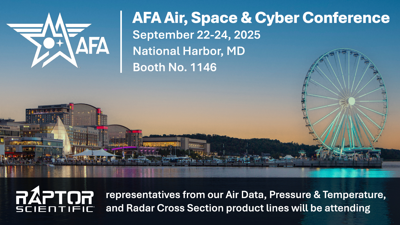 Afa Air, Space &amp;amp; Cyber - September 22-24, 2025 | Raptor Scientific with regard to National Harbor Aviation Summit November 2025