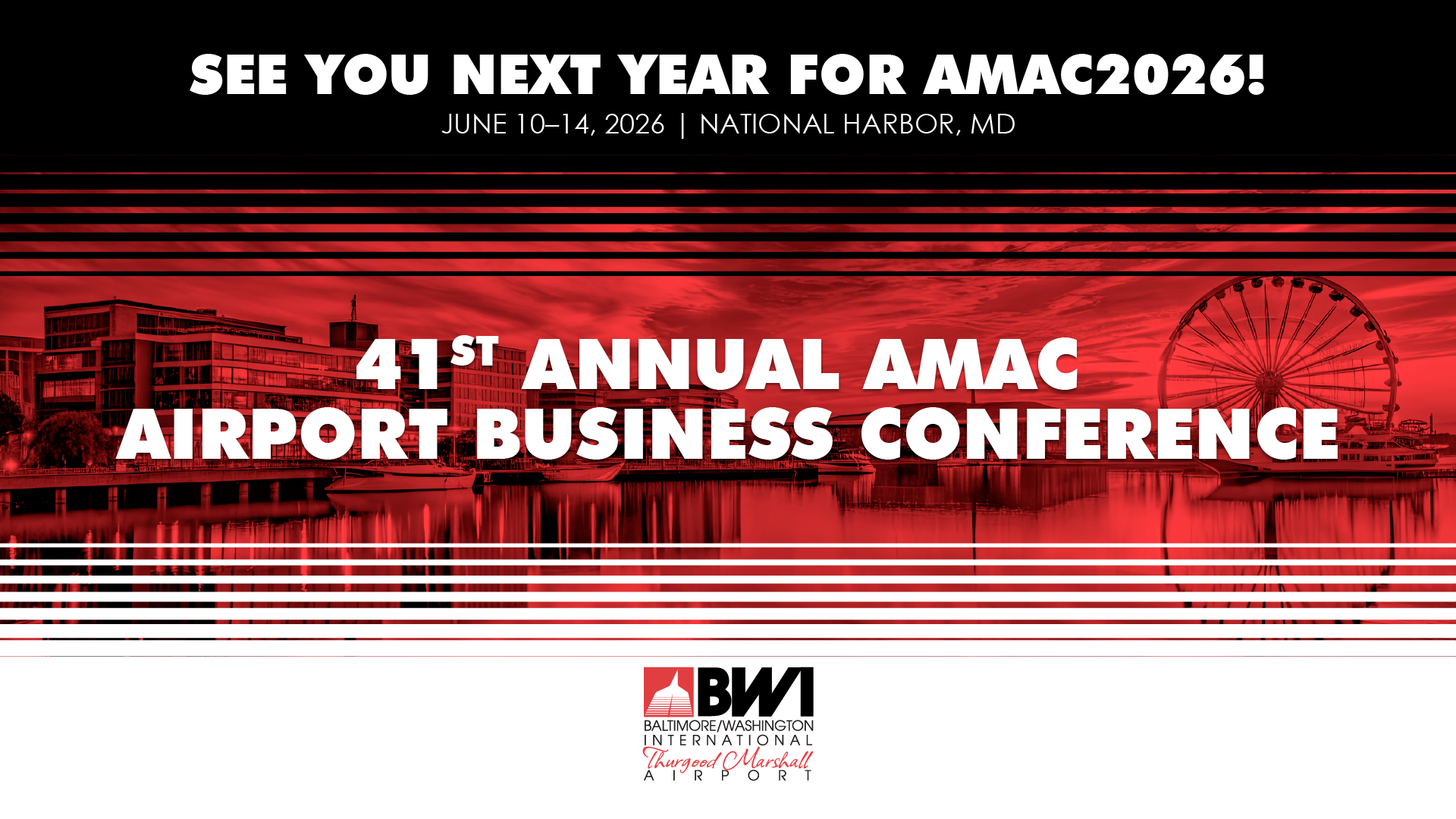 Events - Amac throughout National Harbor Aviation Summit November 2025