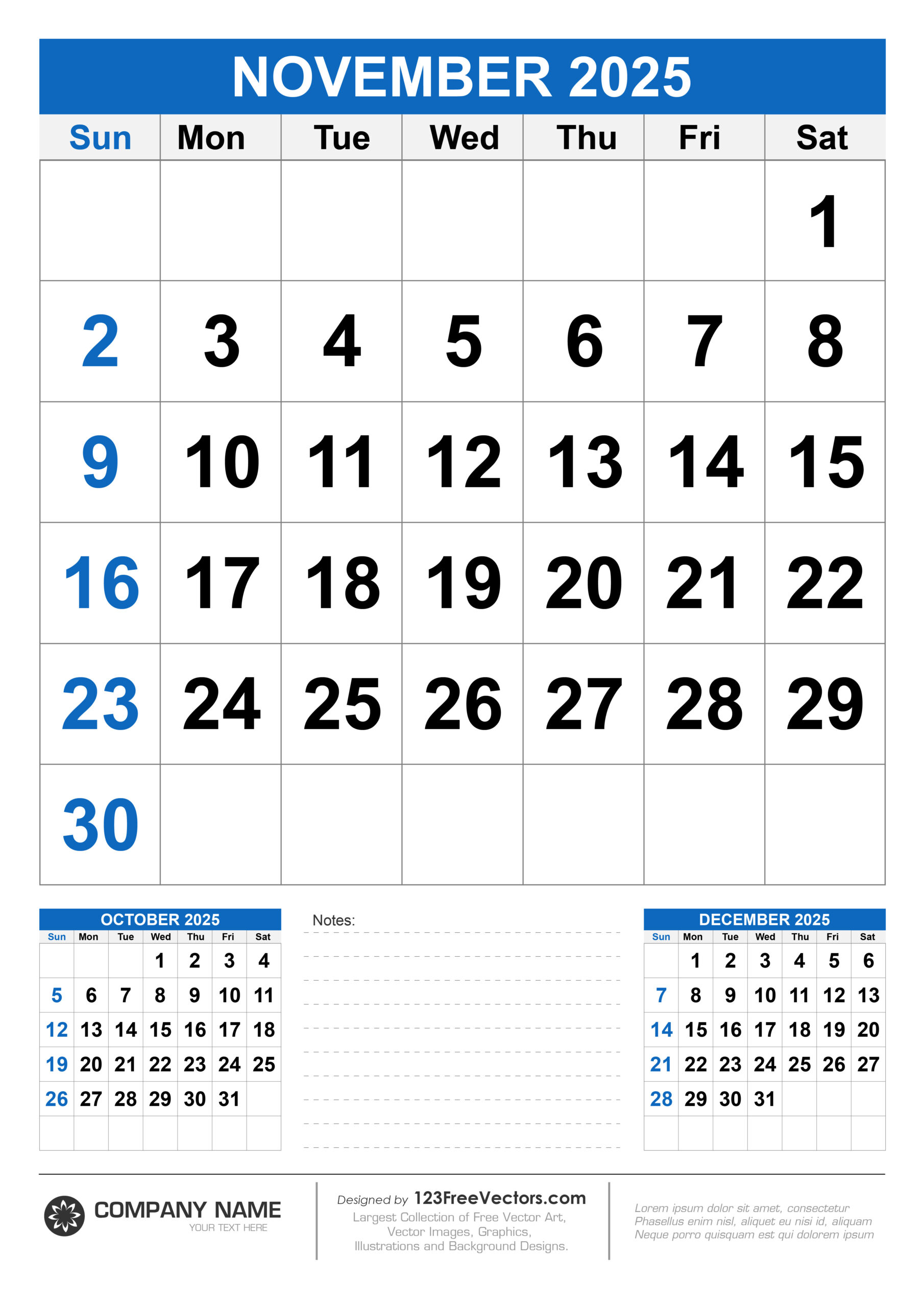 Free Download Wall Calendar November 2025 regarding November 16 2025 Calendar