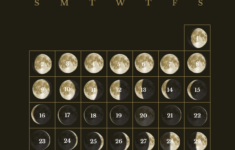 Free November 2025 Calendar With Lunar Phases Template To Edit Online for November Moon Calendar 2025
