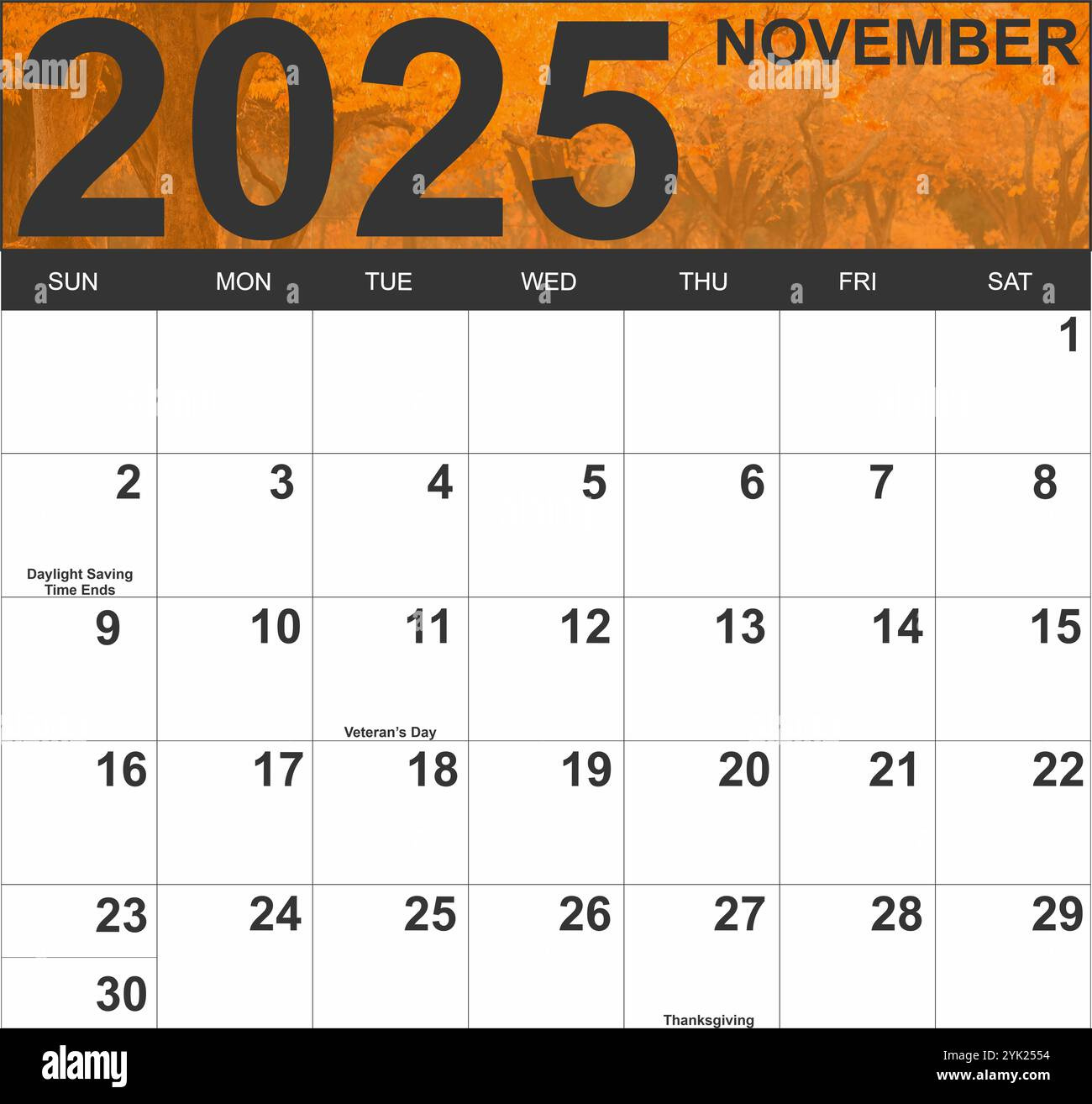 Full Calendar Hi-Res Stock Photography And Images - Alamy pertaining to November 2025 Dei Calendar