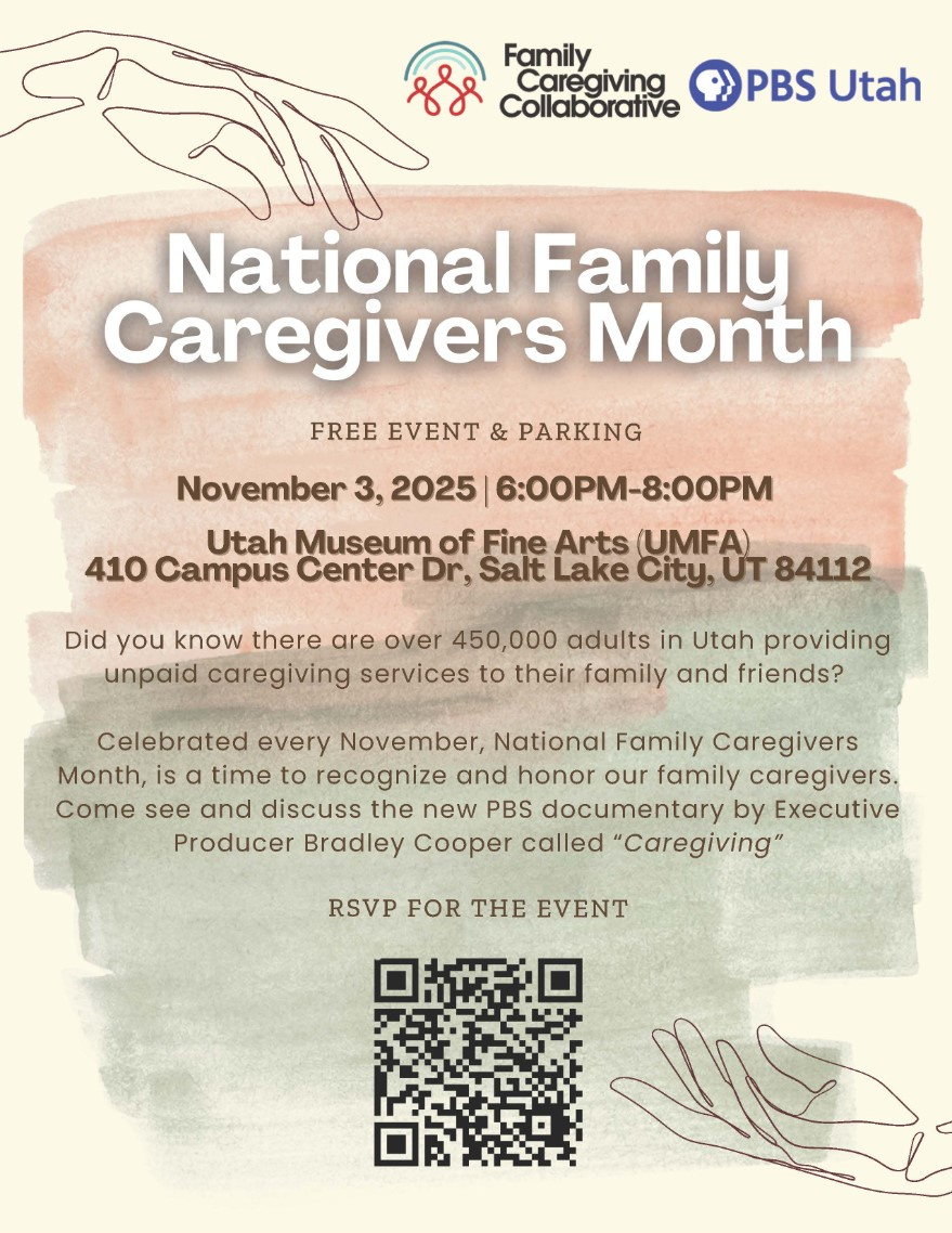 National Family Caregivers Month - &amp;quot;Caregiving&amp;quot; Film Screening inside Utah Events Calendar 2025 November