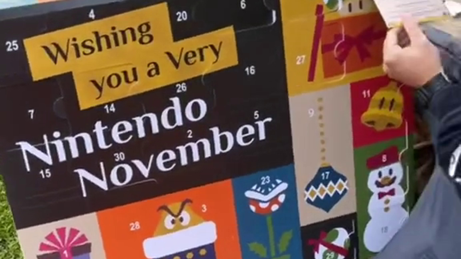 Nintendo November Advent Calendar Being Sent To Influencers in Nintendo November Advent Calendar 2025