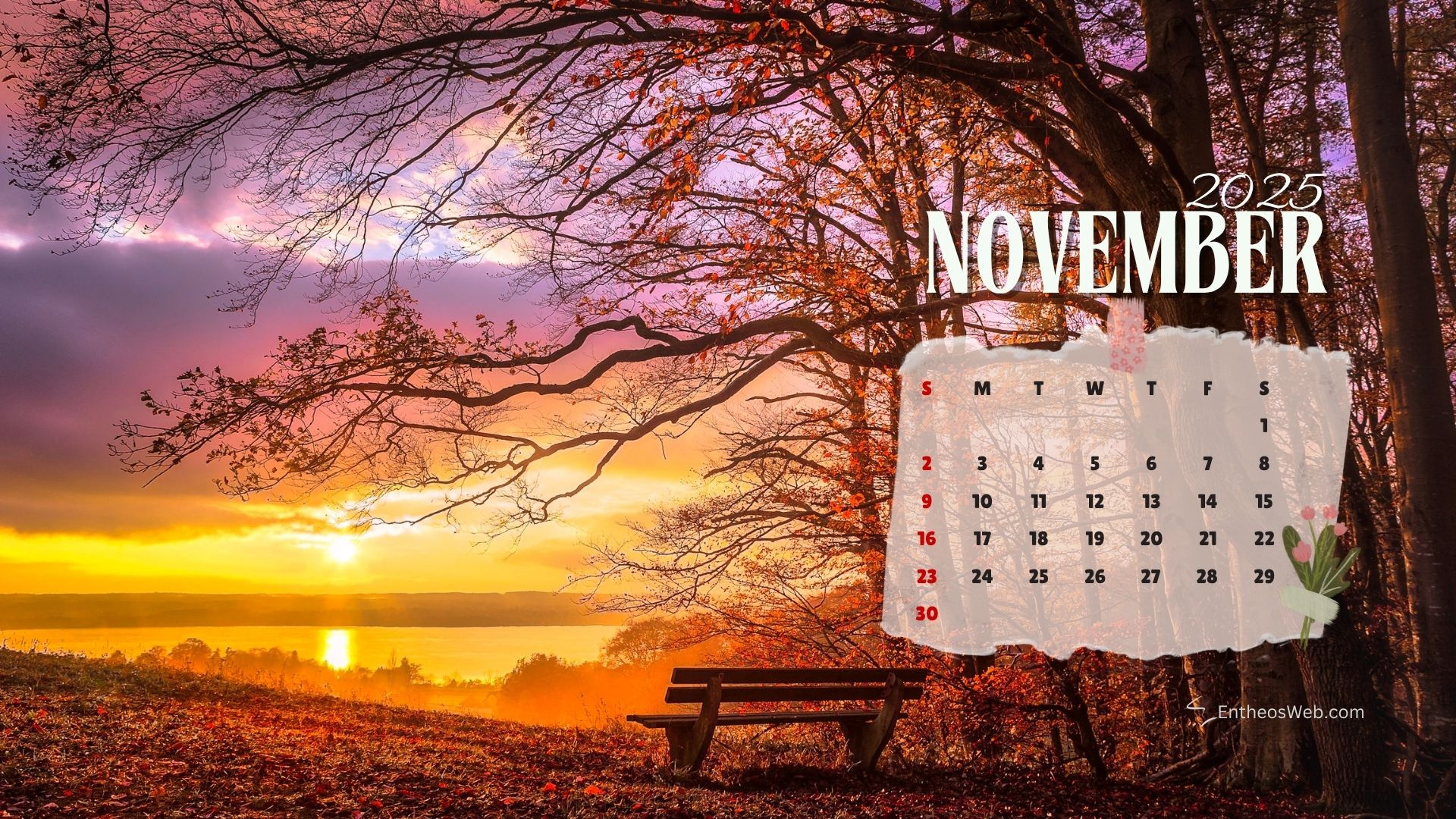November 2025 Calendar Desktop Wallpaper Backgrounds | Entheosweb for November 2025 Calendar Background