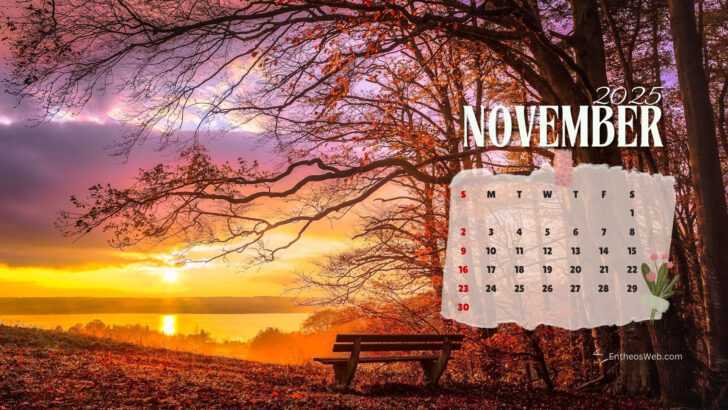 November 2025 Desktop Wallpaper Calendar