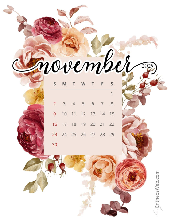 Christian Calendar November 2025 Christian Calendar November 2025