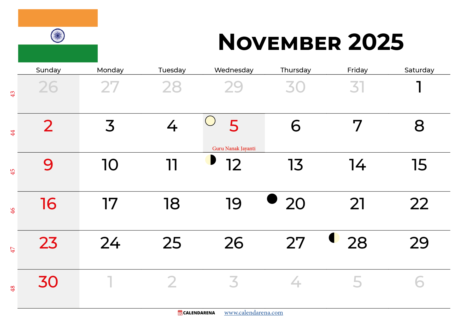 November 2025 Calendar India Download Best Free pertaining to November 2025 Calendar Diwali