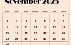 November 2025 Calendar Printable Pdf Template With Holidays pertaining to Jewish Calendar November 2025