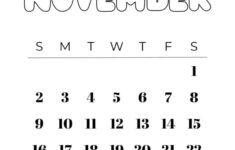 November 2025 Calendars – 23 Cute Free Printable Pdfs | Saturdaygift regarding November 28 2025 Calendar