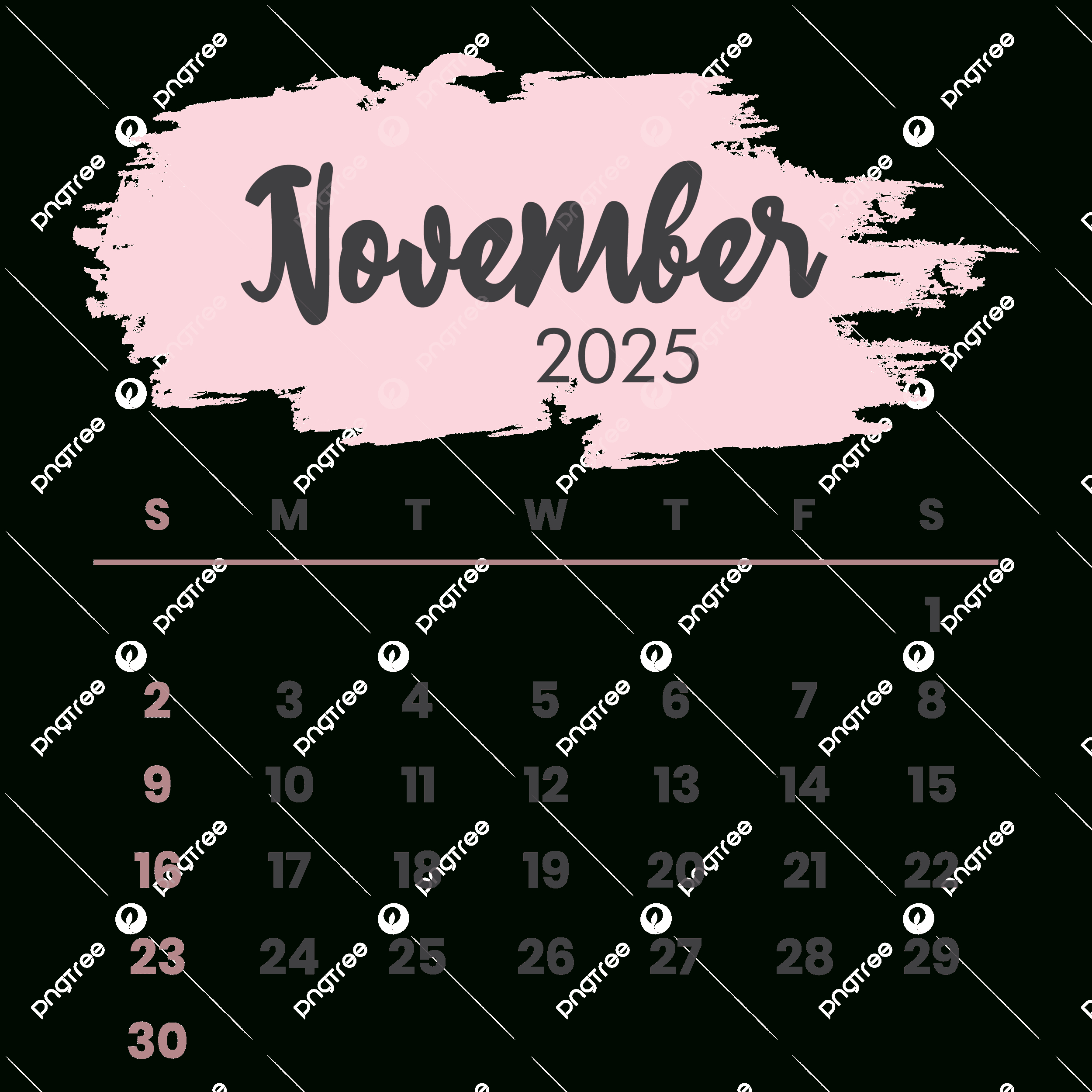 November 2025 Kalenderlayout Druckbares Overlay Organisation Von for Show 2025 November Calendar