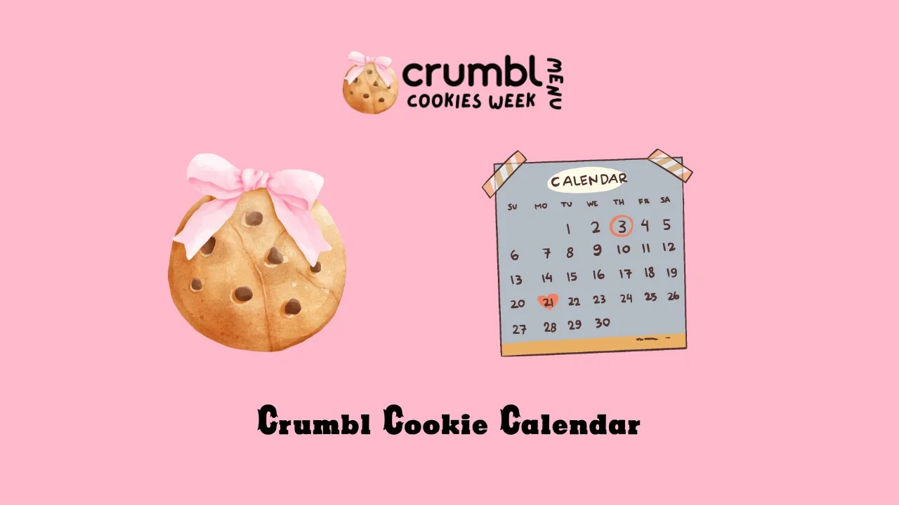 October 2025 Crumbl Cookies Menu Calendar (Full Updated) regarding Crumbl Calendar November 2025