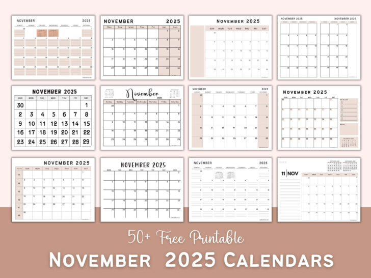 November 2025 Content Calendar November 2025 Content Calendar
