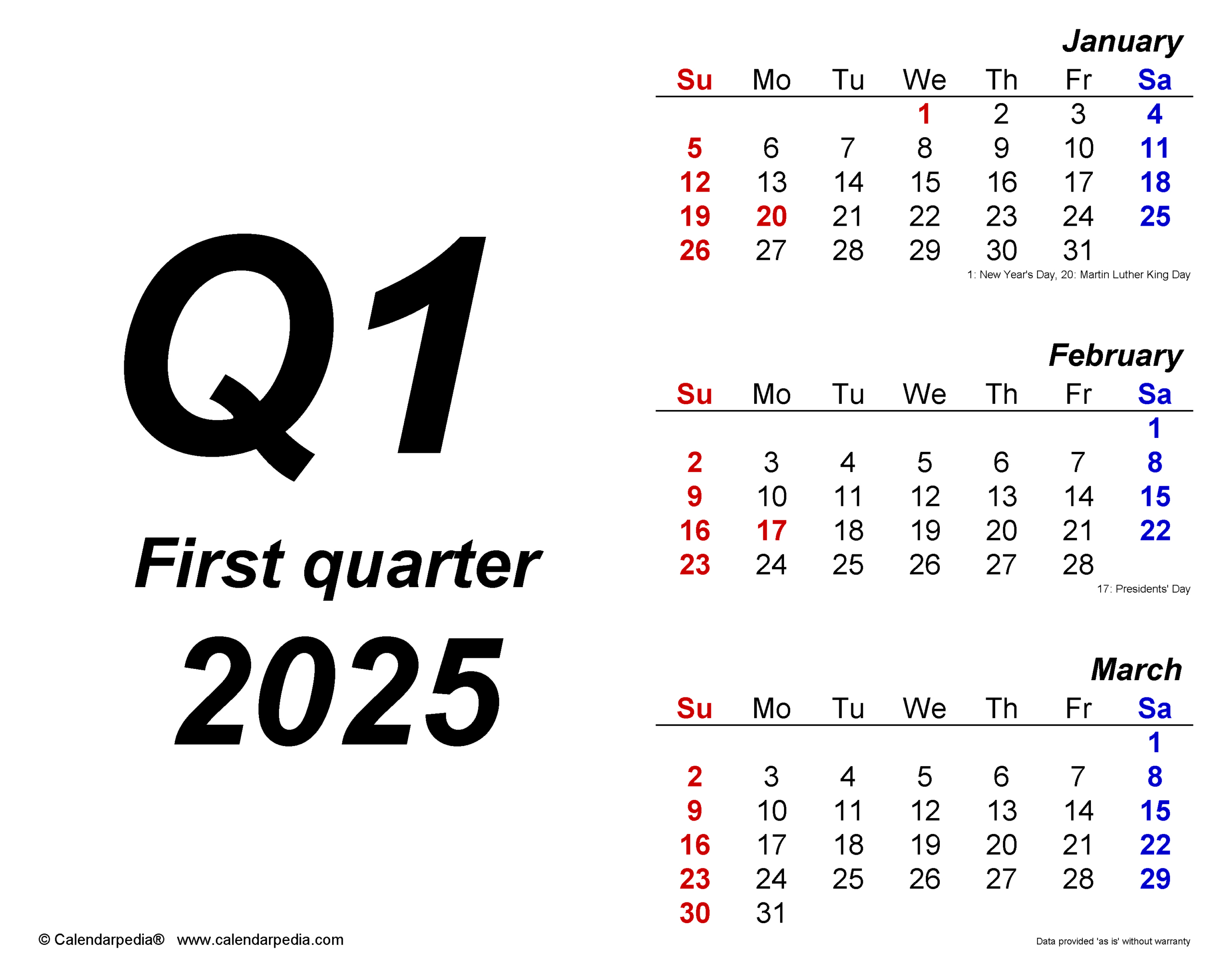 Quarterly Calendars 2025 - Free Printable Pdf Templates regarding November 2025 Economic Calendar
