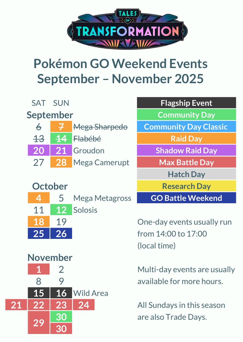 Wochenendveranstaltungen Für September-November 2025 : R/Thesilphroad inside November 2025 Event Calendar