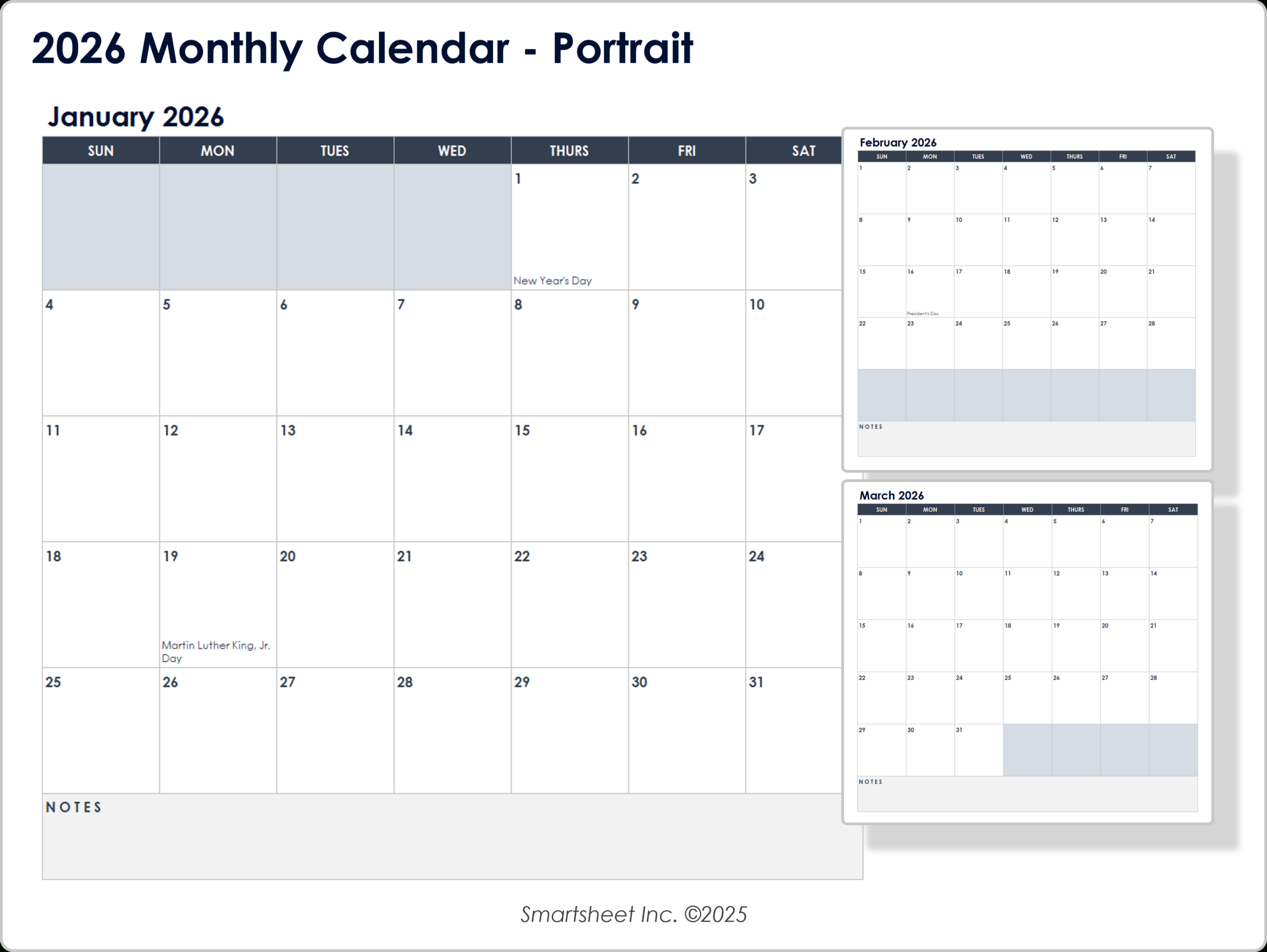 19 Free Google Calendar Templates For 2026 regarding Google Printable Calendar 2026