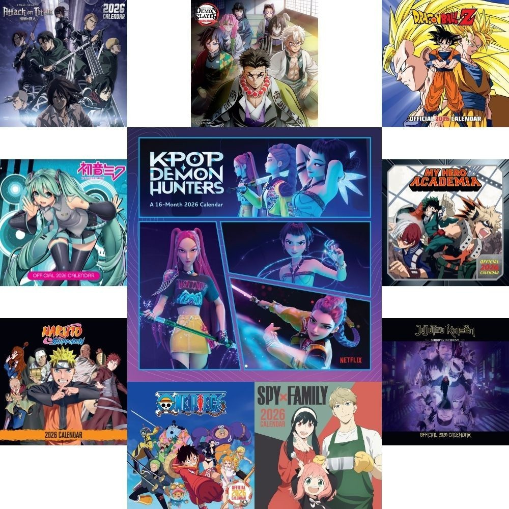 2026 Calendar Kpop Demon Hunters | Anime Manga | Hatsune Miku | My regarding Anime Calendar 2026 Schedule