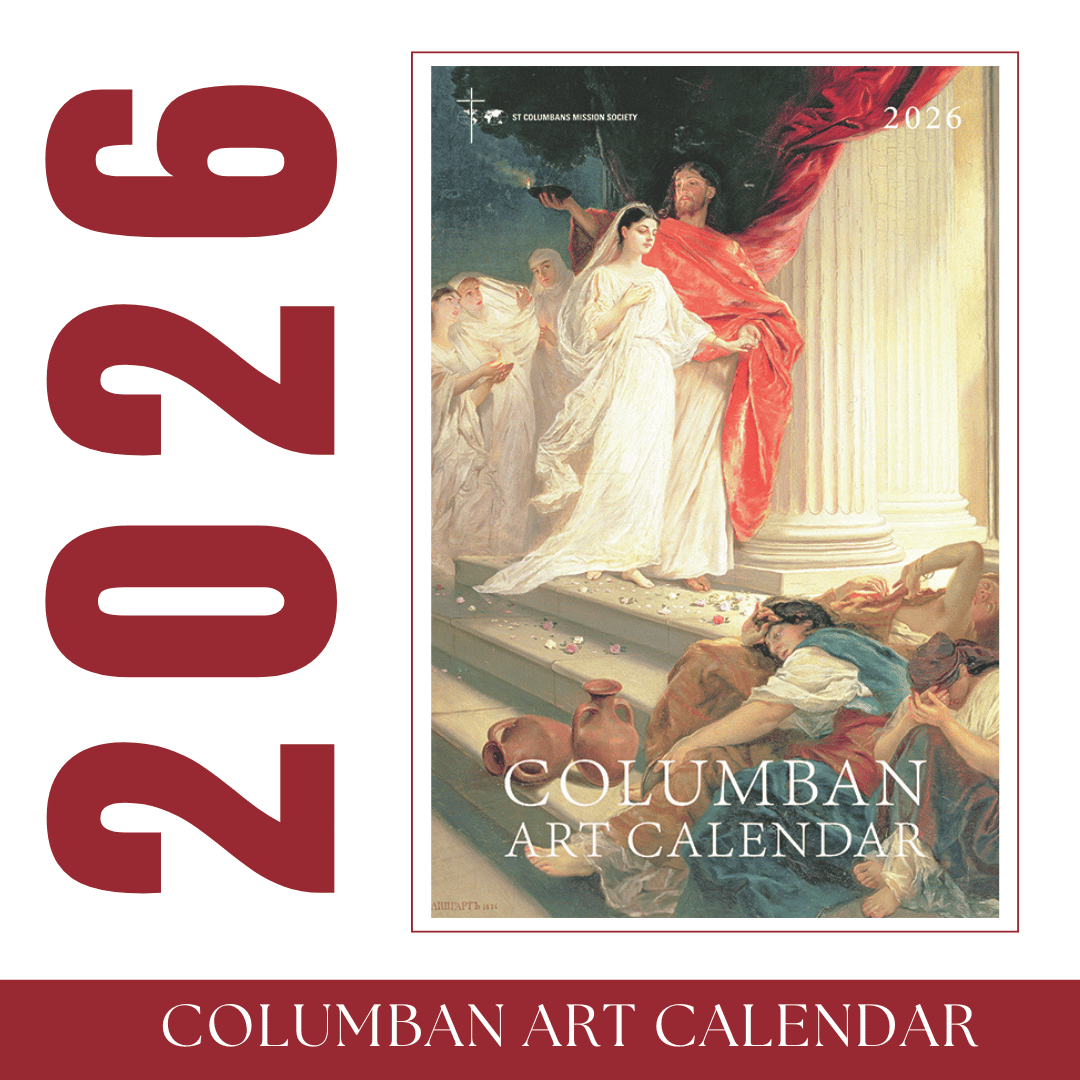 2026 Columban Catholic Art Calendar - St Columbans Mission Society within Catholic Calendar 2026 Philippines