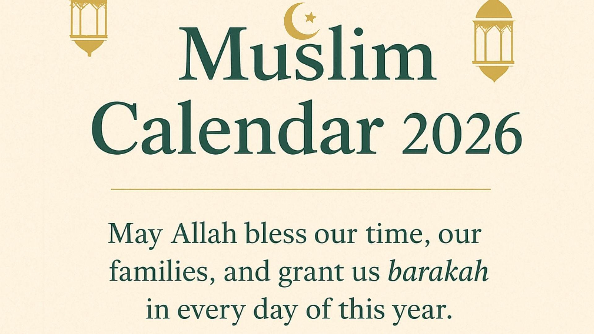 2026 Islamic Hijri Calendar: Muslim Prayer &amp;amp; Ramadan Planner within Islamic Calendar 2026 Muis