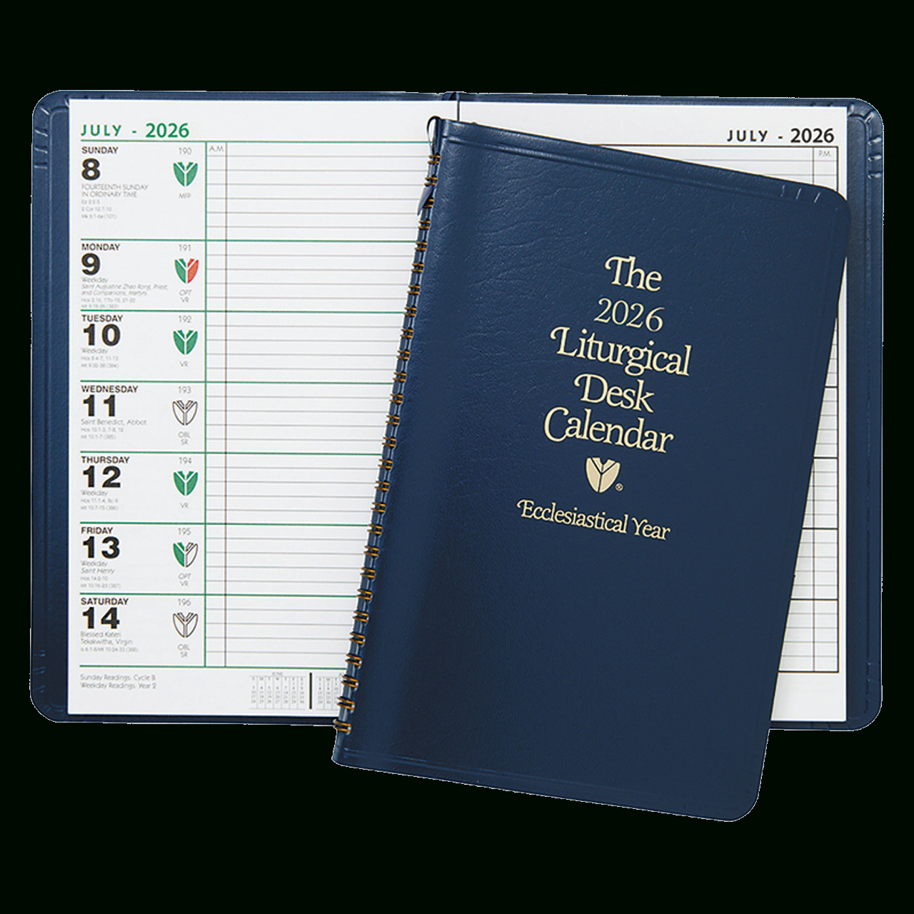 2026 Liturgical Desk Calendar - Prospect Hill Co. intended for Catholic Liturgical Desk Calendar 2026