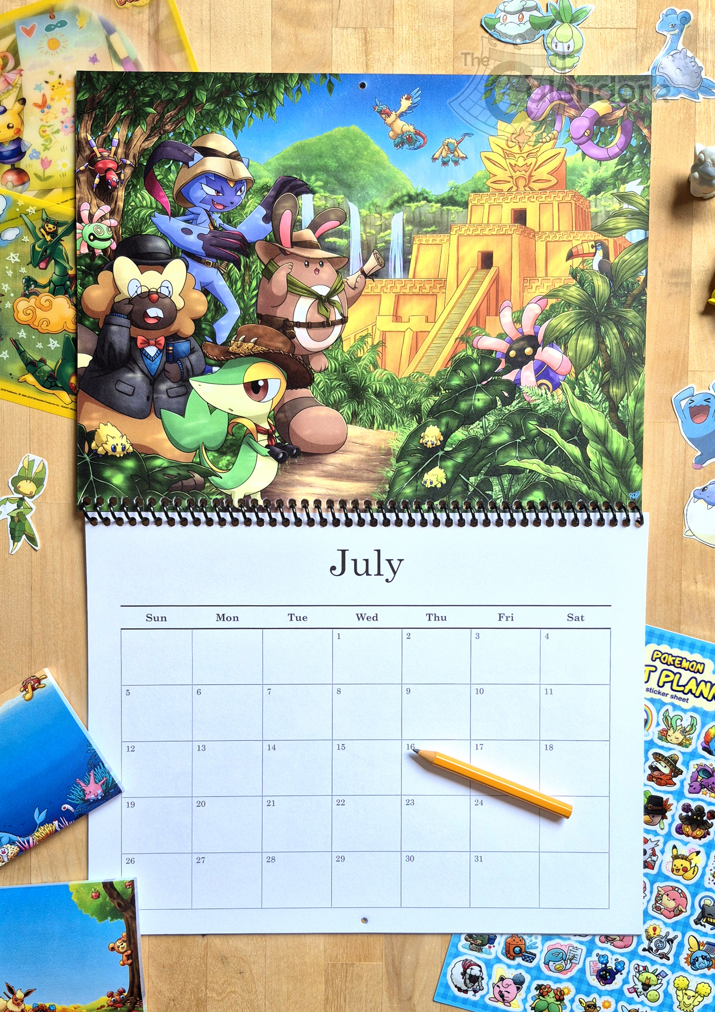 2026 Pokemon Wall Calendar intended for 2026 Pokemon Wall Calendar