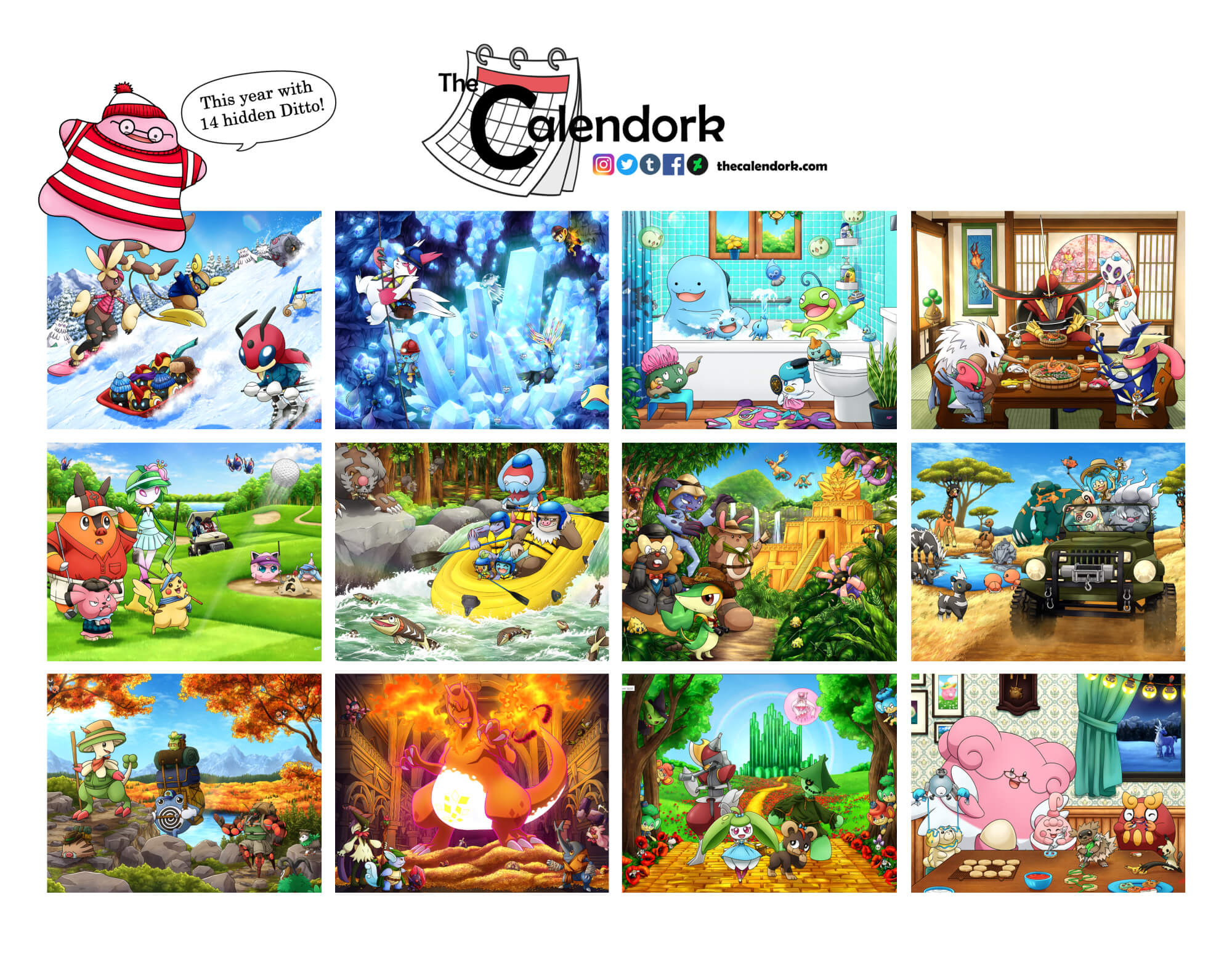 2026 Pokemon Wall Calendar intended for 2026 Pokemon Wall Calendar