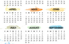 2026 Printable Calendar One Page – Paper Trail Design regarding 2026 Calendar Year Printable