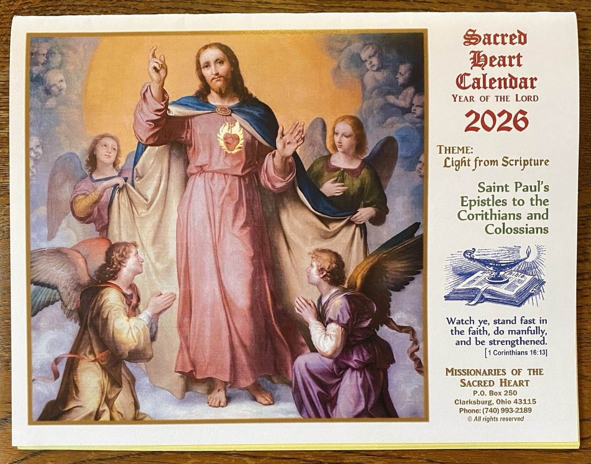 2026 ** Traditional Catholic Calendar | Ebay with regard to Traditional Catholic Calendar 2026