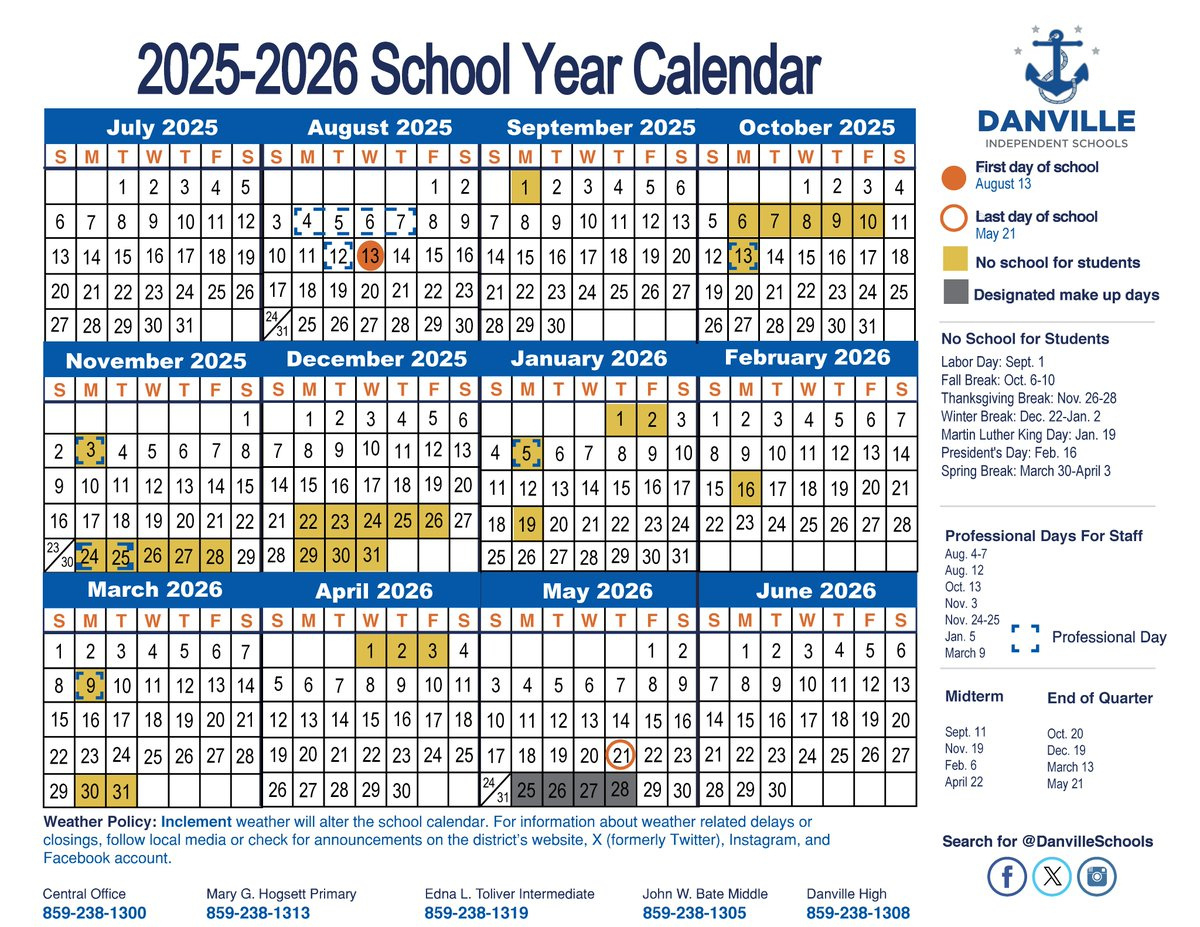 A Version Of The 2025-2026 School Year Calendar For Families Is throughout Disd 2025 to 2026 Calendar Printable