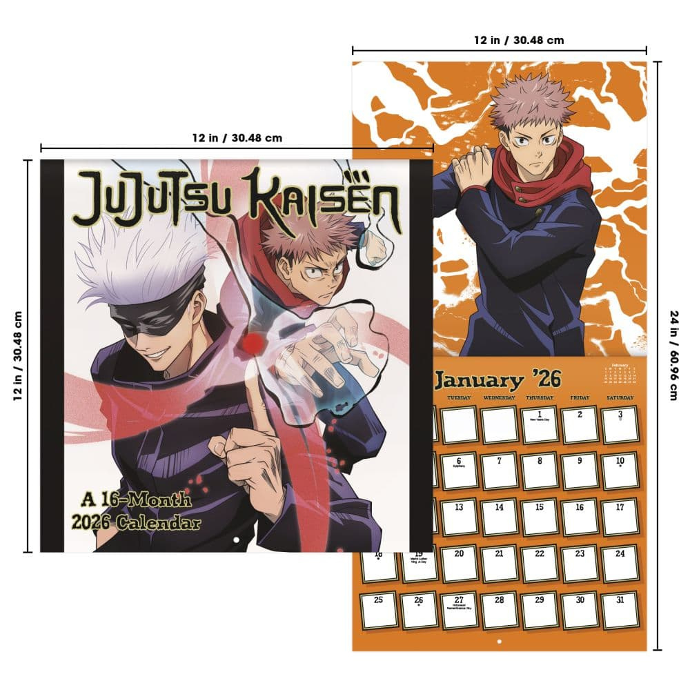 Anime 2026 Calendars – Manga &amp;amp; Japanese Animation - Calendars for Anime Calendar 2026 Usa