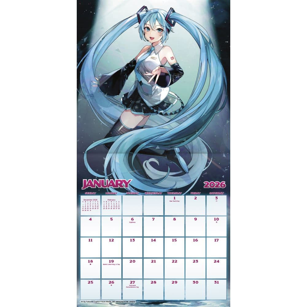 Anime 2026 Calendars – Manga &amp;amp; Japanese Animation - Calendars intended for Anime Calendar 2026 USA
