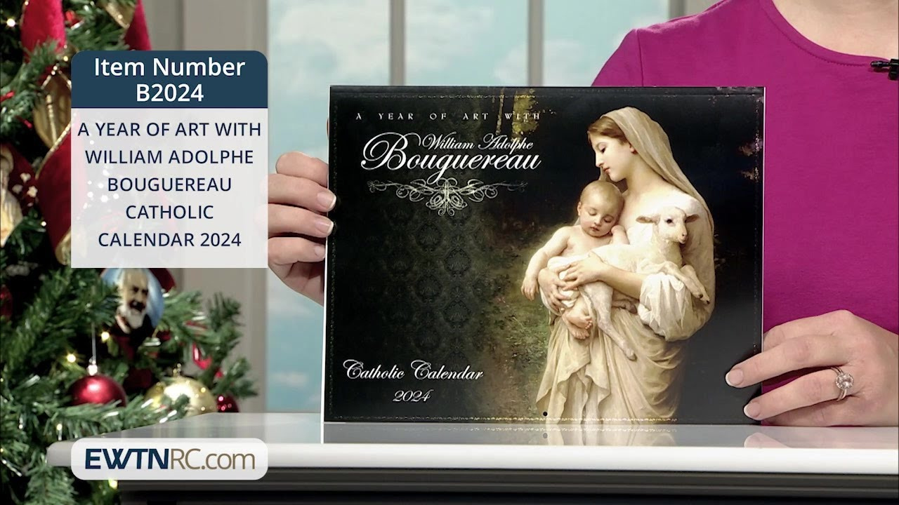 B2024_A Year Of Art With William Adolphe Bouguereau Catholic Calendar 2024 throughout Catholic Liturgical Calendar 2026 William Bouguereau