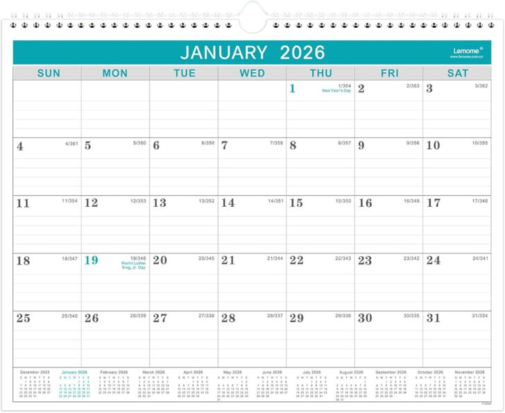 2026 Monthly Julian Calendar