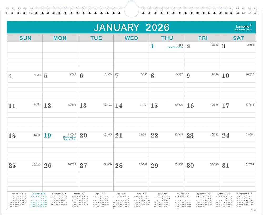 Calendar 2026, 12 Months From January 2026 To Indonesia | Ubuy with regard to 2026 Monthly Julian Calendar