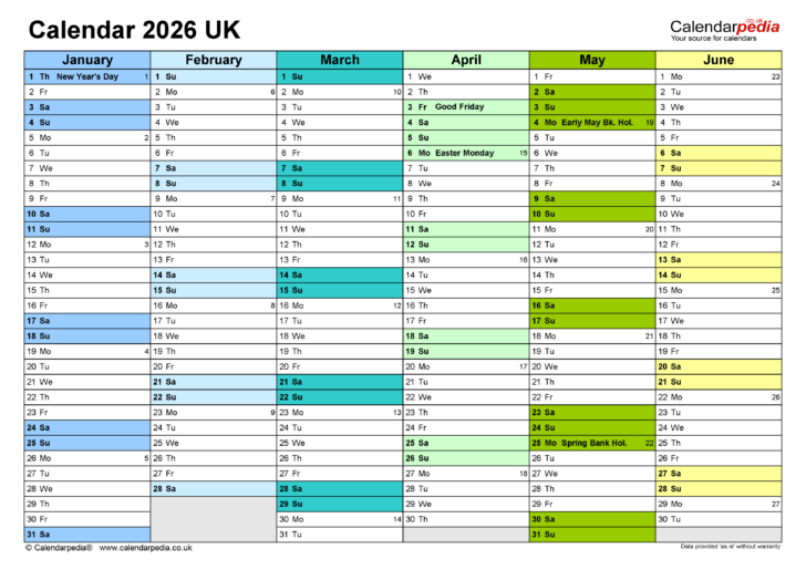 Attendance Tracking Calendar 2026