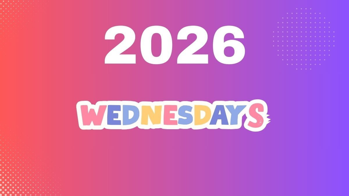 Complete List Of All Wednesdays In 2026 regarding How Many Wednesdays Are There in 2026?