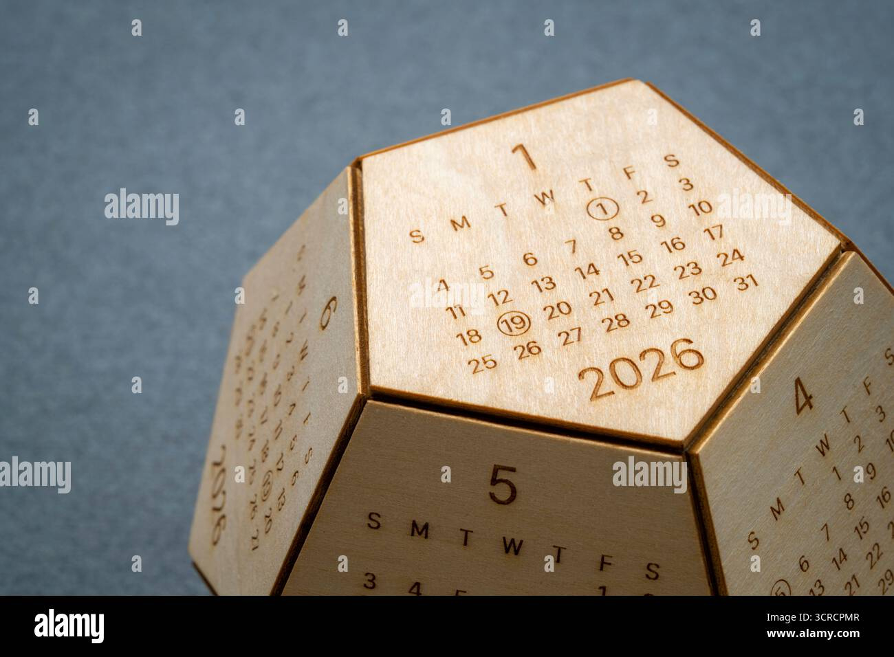 Dodecahedron Calendar Hi-Res Stock Photography And Images - Alamy within 2026 Calendar Printable Dodecahedron Free
