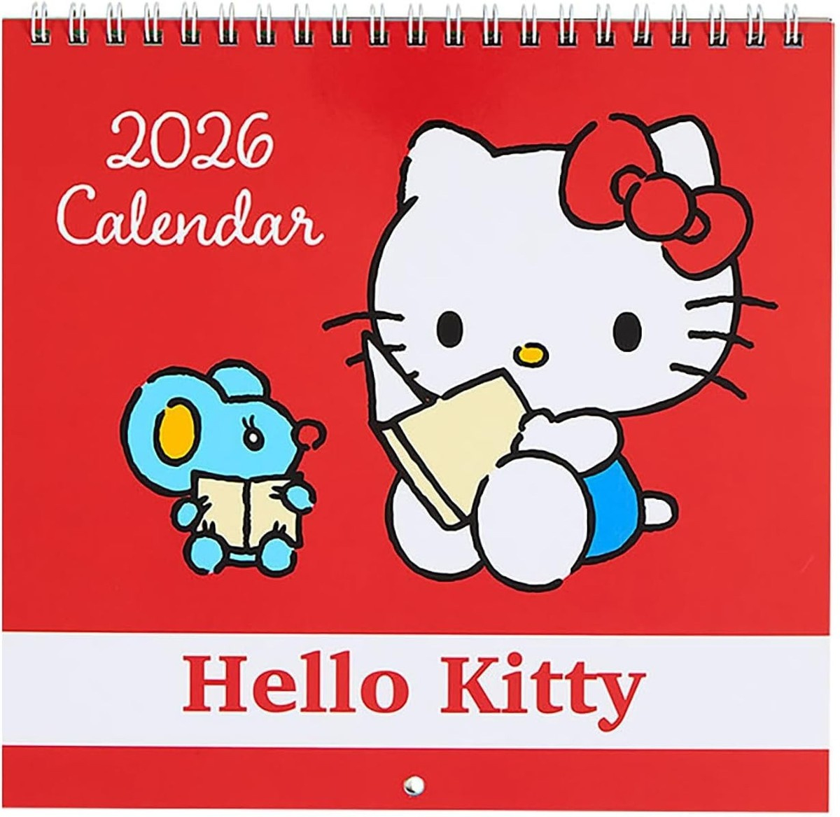 Hello Kitty Wall Calendar 2026 M-Size Sanrio Kawaii Japan Japanese throughout 2026 Hello Kitty Calendar