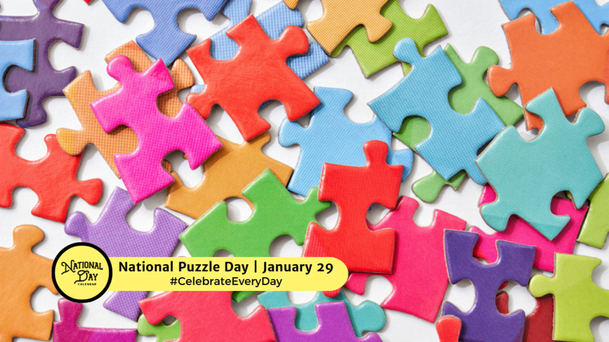 National Puzzle Day - January 29 - National Day Calendar within National Puzzle Day January 2026