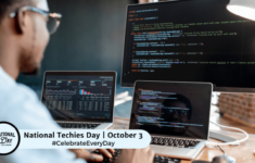 National Techies Day | October 3 – National Day Calendar regarding What is October 3rd National Day 2025