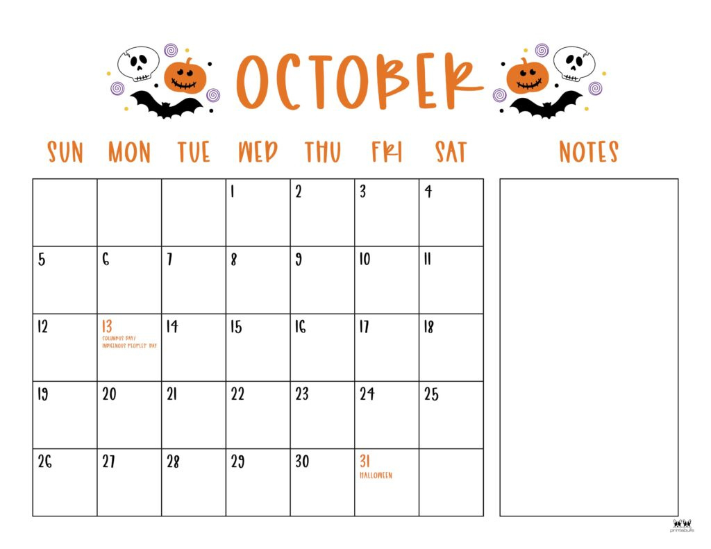 October 2025 Calendars - 107 Free Printables | Printabulls pertaining to October 2025 Blank Calendar