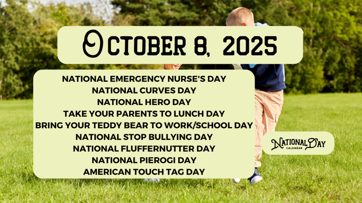 October 8, 2025, On The National Day Calendar® - National Day Calendar with regard to October National Day Calendar 2025