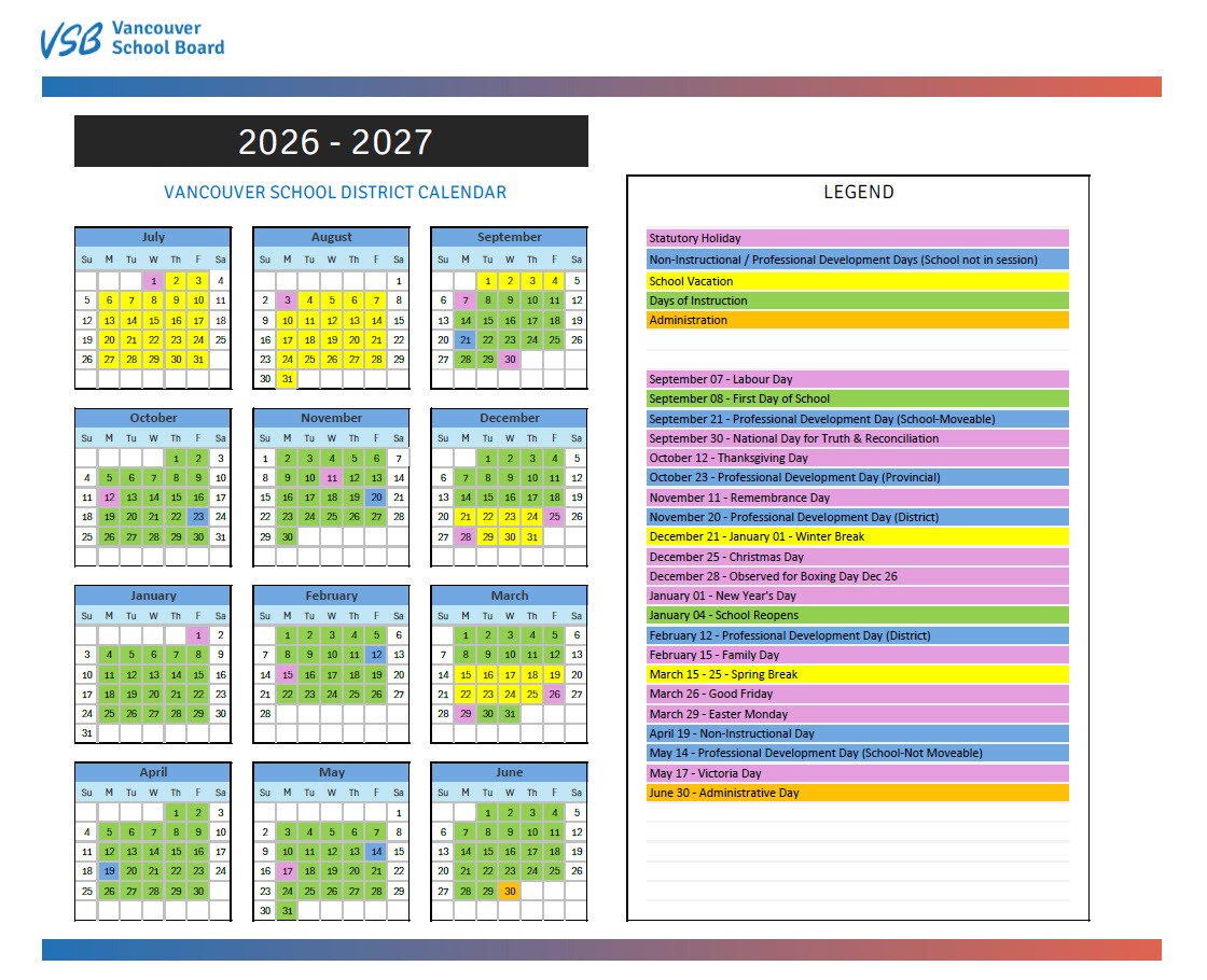 Proposed School Calendars 2026–2029 regarding Unit 5 2026 Calendar