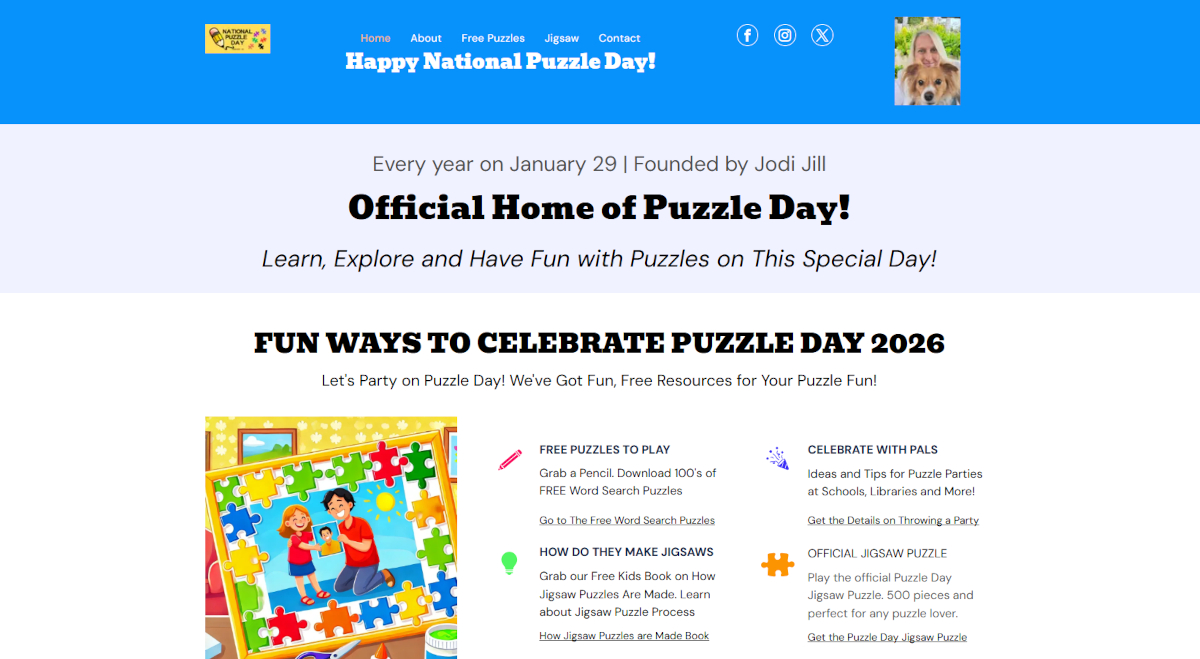 Puzzle Day 2026: Details For Puzzle Day On January 29Th Announced inside National Puzzle Day January 2026