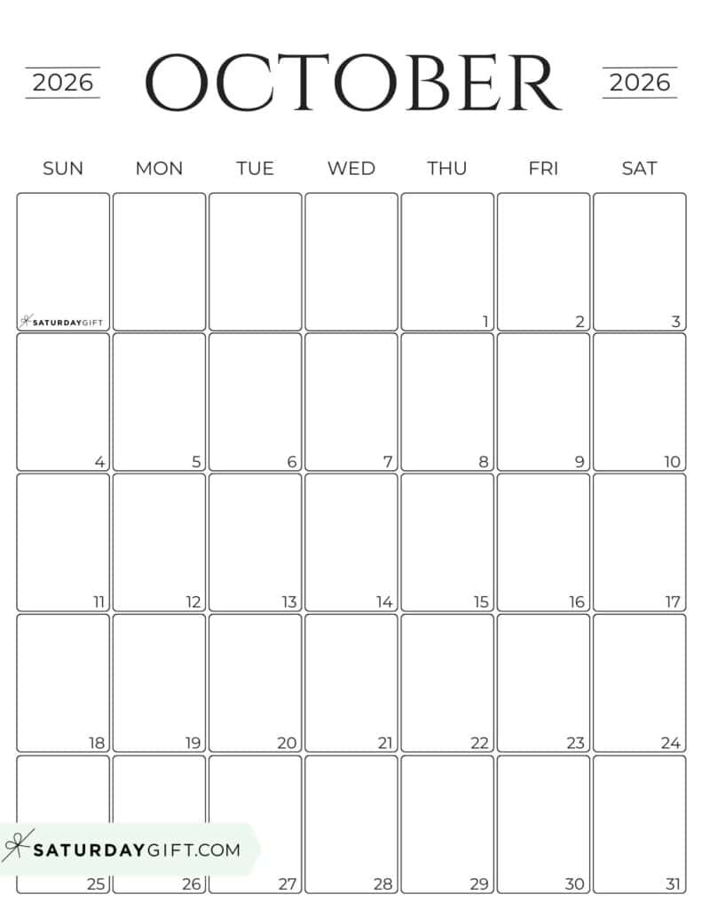 Simple Calendar 2026 - Free Printable Vertical Calendars throughout 2026 Vertical Calendar Printable Free