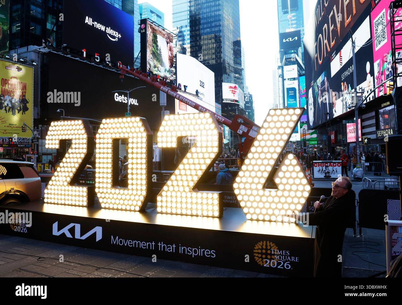 The Giant, Seven-Foot-Tall Numerals For &amp;quot;2026&amp;quot; Are Lit Up For with How Many Years Until 2026?
