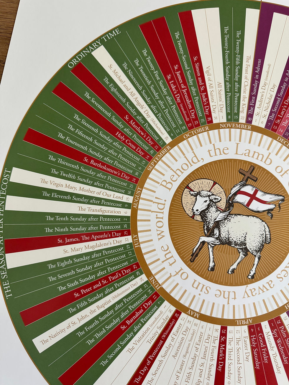 The Liturgical Home 2025–2026 Calendar Is Here! inside Lutheran Liturgical Calendar 2026 Printable