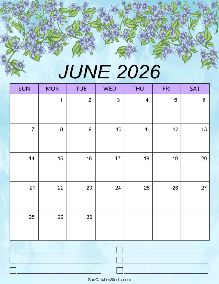 March Through June 2026 Calendar March Through June 2026 Calendar