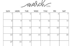 March 2026 Calendars – 150 Free Printables | Printabulls inside March 2026 Calendar Blank Printable